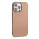 iPhone 16 Pro Max Wonder Deri Magsafe Kapak - Bronz