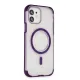 iPhone 11 Hilton Magsafe Kapak - Derin Mor