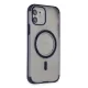 iPhone 12 Hilton Magsafe Kapak - Lacivert