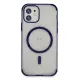 iPhone 12 Hilton Magsafe Kapak - Lacivert