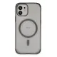 iPhone 12 Hilton Magsafe Kapak - Titan Gri