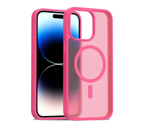 Apple iPhone 14 Pro Max Jota Magsafe Kapak - Rose