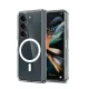 Samsung Galaxy Z Fold 6 Kılıf Magneticsafe Şeffaf Silikon - Şeffaf