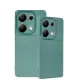 Xiaomi Redmi Note 13 Pro 4G Kılıf Auto Focus Karbon Kapak - Koyu Yeşil