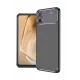 Samsung Galaxy A05 Kılıf Auto Focus Karbon Kapak - Siyah
