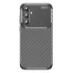 Samsung Galaxy A15 4G Kılıf Auto Focus Karbon Kapak - Siyah