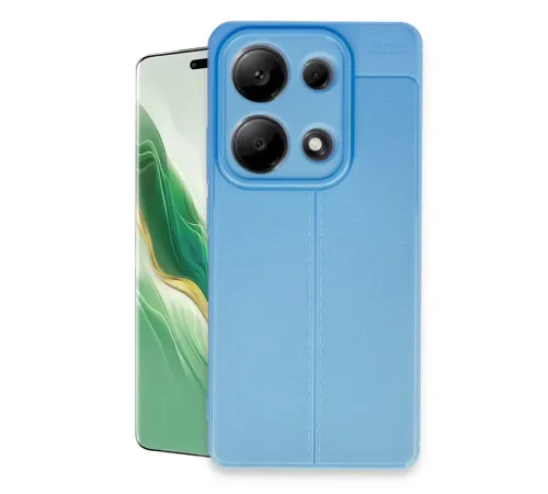 Xiaomi Redmi Note 13 Pro 4G Kılıf Auto Focus Kapak - Mavi