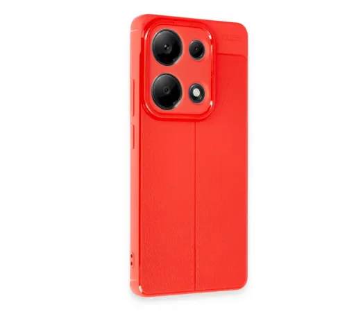 Xiaomi Redmi Note 13 Pro 4G Kılıf Auto Focus Kapak - Kırmızı