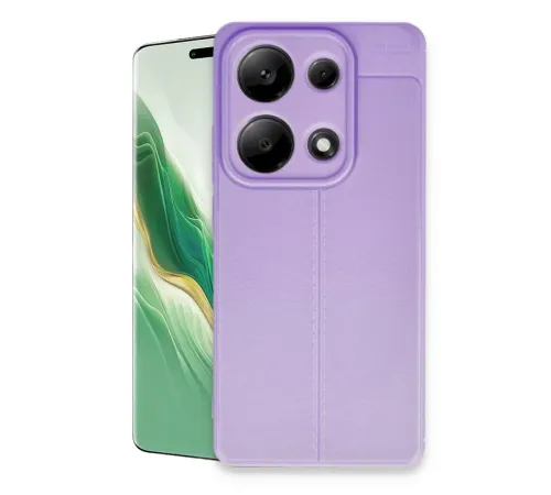 Xiaomi Redmi Note 13 Pro 4G Kılıf Auto Focus Kapak - Lila