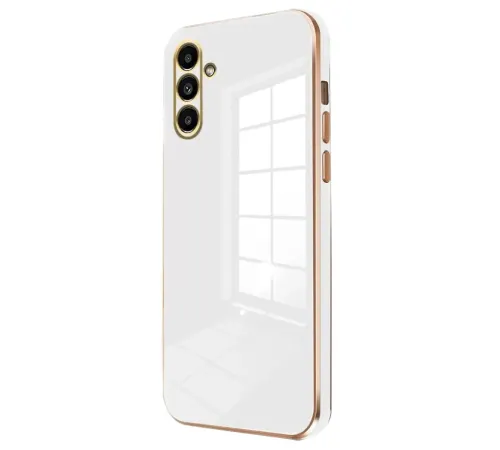 Samsung Galaxy A35 5G Kılıf Volet Silikon - Beyaz