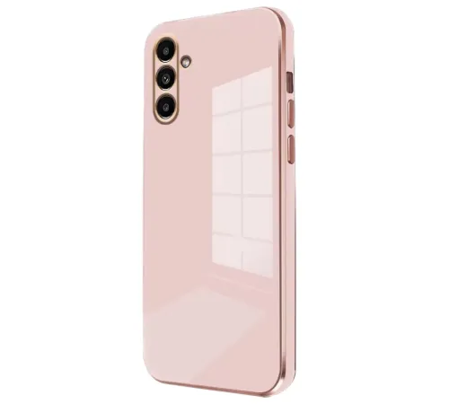 Samsung Galaxy A55 5G Kılıf Volet Silikon - Pembe