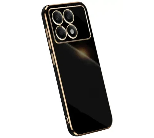 Xiaomi Poco X6 Pro Kılıf Volet Silikon - Siyah