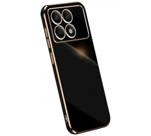 Xiaomi Poco X6 Pro Kılıf Volet Silikon - Siyah