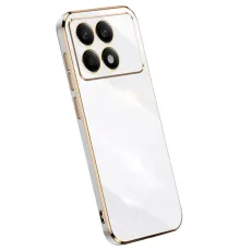 Xiaomi Poco X6 Pro Kılıf Volet Silikon - Beyaz
