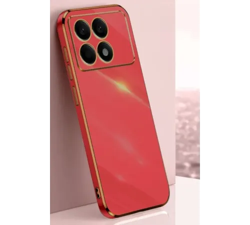 Xiaomi Poco X6 Pro Kılıf Volet Silikon - Kırmızı