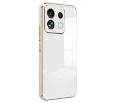 Xiaomi Poco M6 Pro 4G Kılıf Volet Silikon - Beyaz