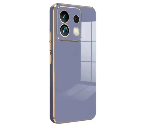 Xiaomi Poco M6 Pro 4G Kılıf Volet Silikon - Mavi