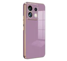 Xiaomi Poco M6 Pro 4G Kılıf Volet Silikon - Mor