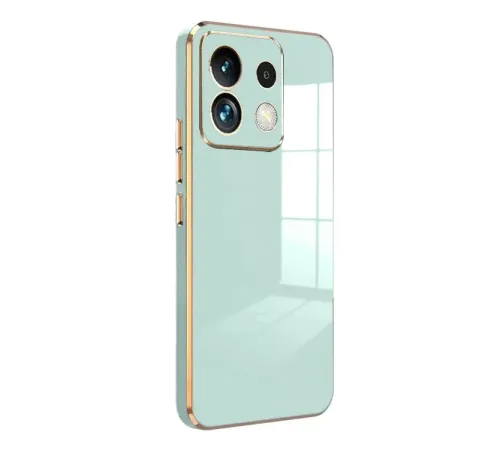 Xiaomi Poco M6 Pro 4G Kılıf Volet Silikon - Açık Yeşil