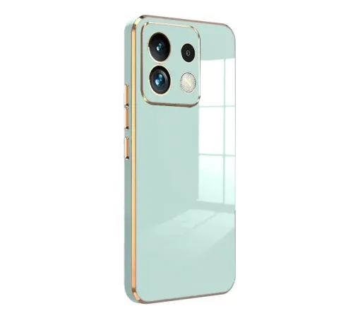 Xiaomi Poco M6 Pro 4G Kılıf Volet Silikon - Açık Yeşil