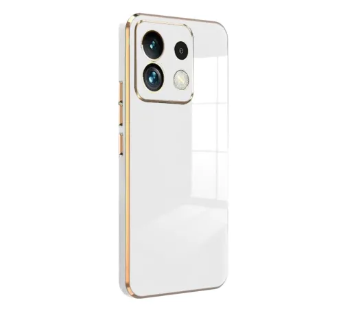 Xiaomi Redmi Note 13 4G Kılıf Volet Silikon - Beyaz