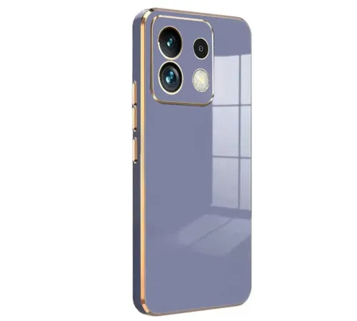 Xiaomi Redmi Note 13 4G Kılıf Volet Silikon - Mavi