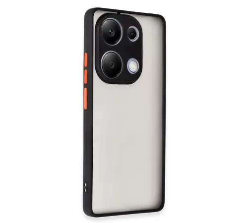 Xiaomi Redmi Note 13 Pro 4G Kılıf Montreal Silikon Kapak - Siyah