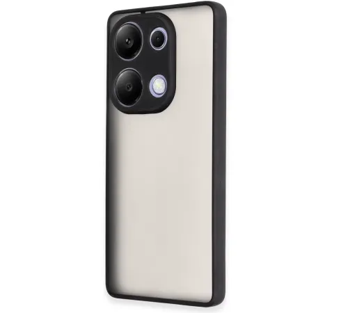 Xiaomi Redmi Note 13 Pro 4G Kılıf Montreal Silikon Kapak - Siyah