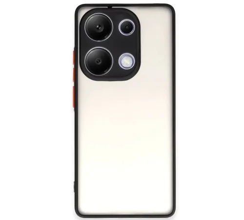 Xiaomi Redmi Note 13 Pro 4G Kılıf Montreal Silikon Kapak - Siyah