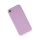 Apple iPhone 7 Kılıf Nano içi Kadife Silikon - Lila