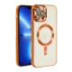 Apple iPhone 13 Pro Kılıf Kross Magneticsafe Kapak - Turuncu
