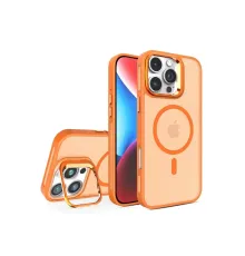 iPhone 16 Pro Flet Lens Magsafe Kapak - Turuncu