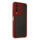 Vivo Y17S Kılıf Montreal Silikon Kapak - Kırmızı
