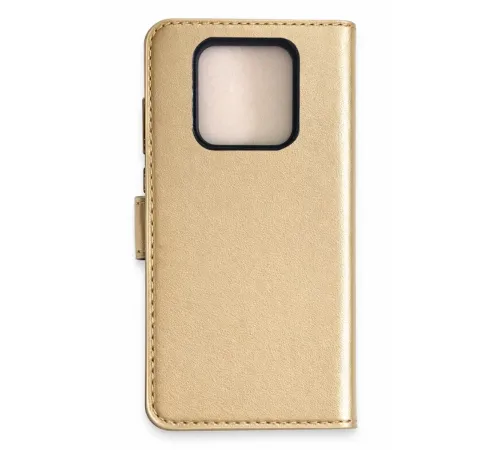 Tecno Camon 16 Prime Trend S Plus Kapaklı Kılıf - Gold