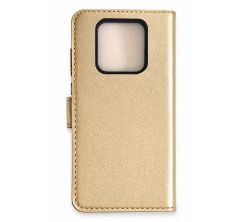 Tecno Camon 16 Prime Trend S Plus Kapaklı Kılıf - Gold