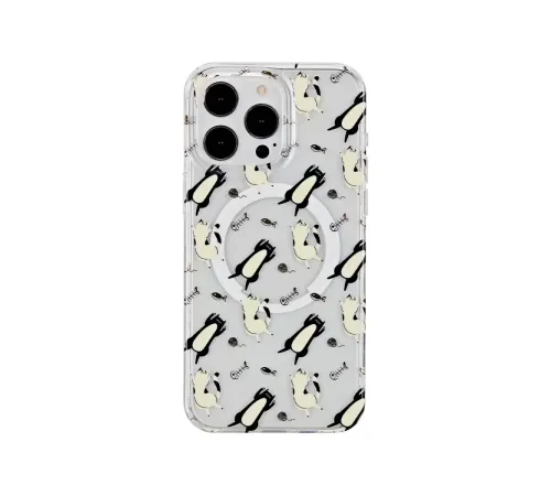 iPhone 15 Pro Max Tanya Magsafe Kapak - Desen 4