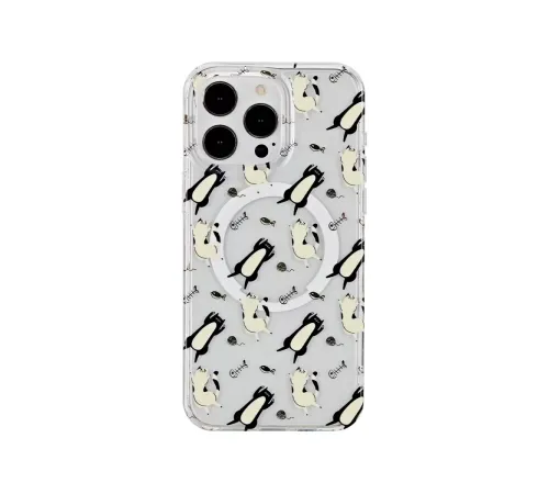 iPhone 15 Pro Max Tanya Magsafe Kapak - Desen 4