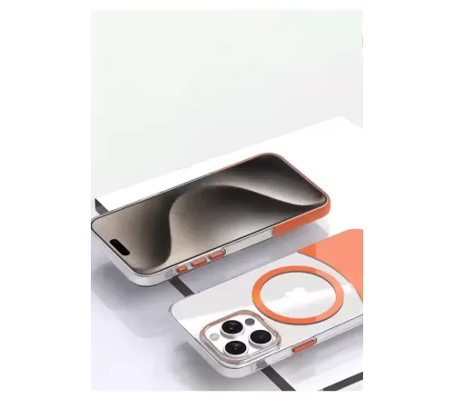 iPhone 15 Pro Max PC Suit Magsafe Kapak - Siyah