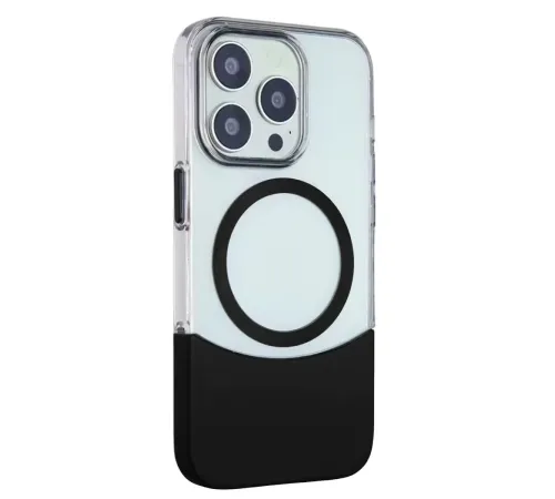 iPhone 15 Pro Max PC Suit Magsafe Kapak - Siyah