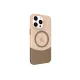 iPhone 15 Pro Max PC Suit Magsafe Kapak - Kahverengi