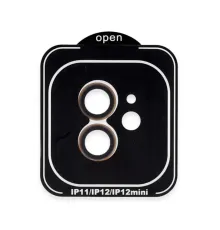 iPhone 11 PVD Metal Kamera Lens - Turuncu