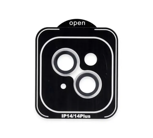 iPhone 14 PVD Metal Kamera Lens - Gümüş