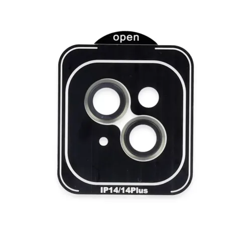 iPhone 14 PVD Metal Kamera Lens - Yeşil