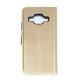 Samsung Galaxy J5 Trend S Plus Kapaklı Kılıf - Gold