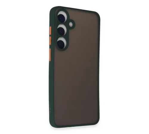 Samsung Galaxy S24 Kılıf Montreal Silikon Kapak - Yeşil