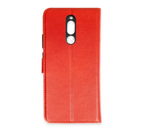 Xiaomi Mi 8 Trend S Plus Kapaklı Kılıf - Kırmızı