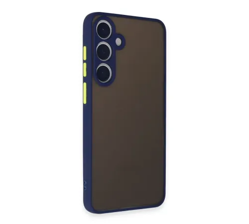 Samsung Galaxy S24 Kılıf Montreal Silikon Kapak - Lacivert