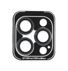 iPhone 15 Pro Max PVD Metal Kamera Lens - Lacivert