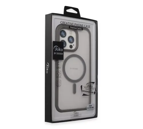 iPhone 15 Pro Max Toras Airbag Magsafe Kapak - Titan Gri