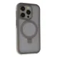 iPhone 15 Pro Zorda Airbag Magsafe Standlı Kapak - Titan Gri